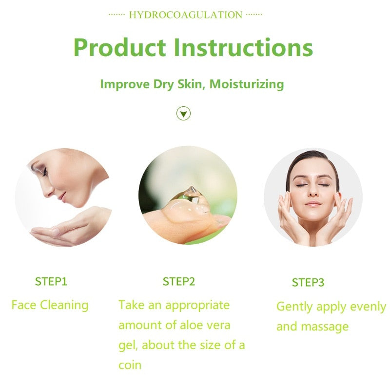 Creme Facial em Gel - Aloe Vera