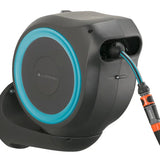 Enrolador Retrátil com Suporte Giratório 180 e Trava - GiraFlex