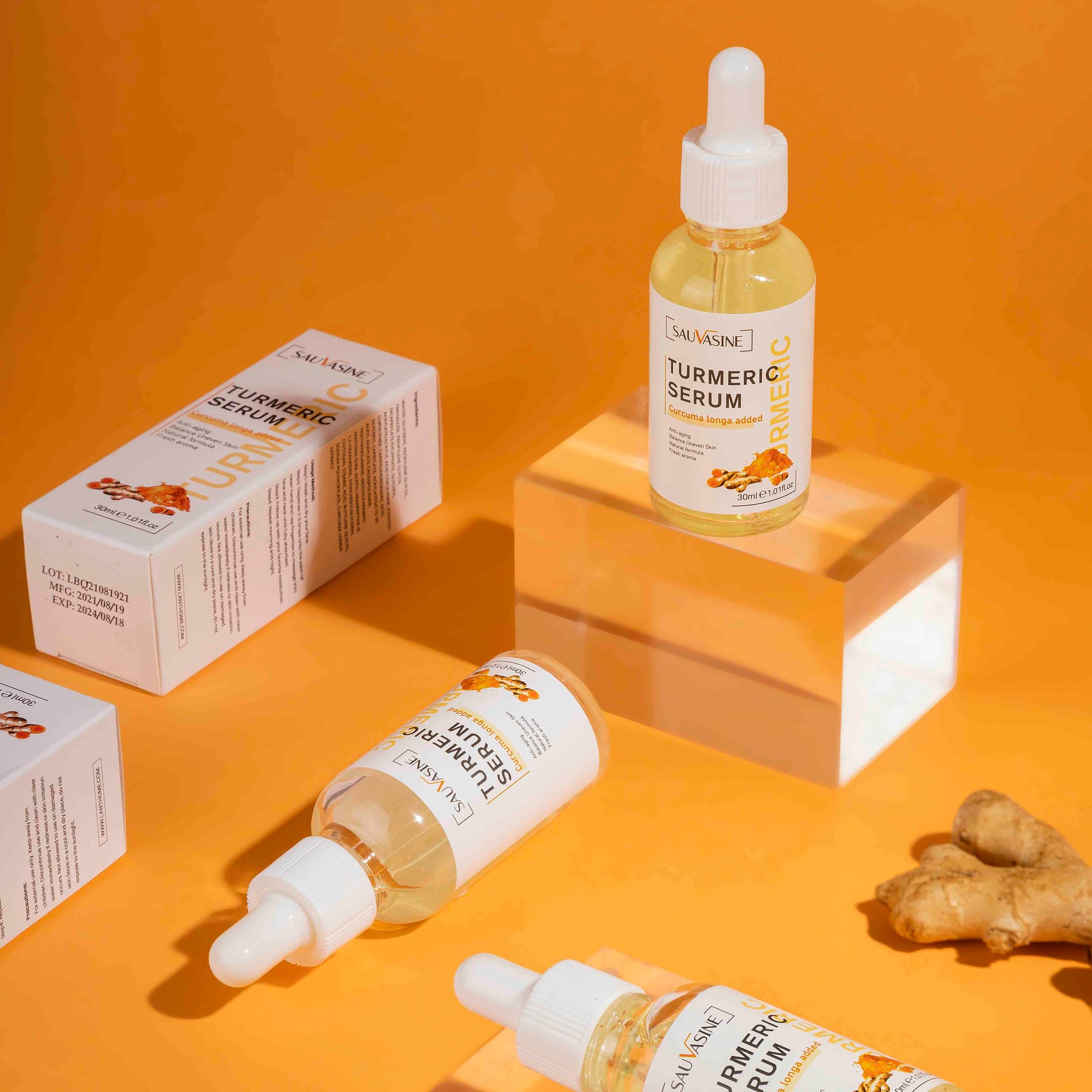 Sérum Orgânico de Cúrcuma