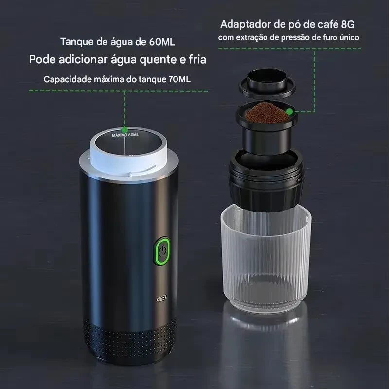 Cafeteira Elétrica Portátil 3 em 1 - SmartCoff